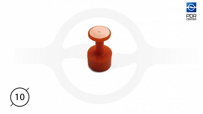 Клеевой грибок NUSSLE TINY Ø10 mm, оранжевый