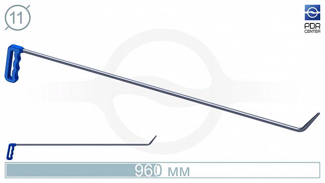 Крючок № 14 (Ø 11 мм, длина 960 мм, синий)