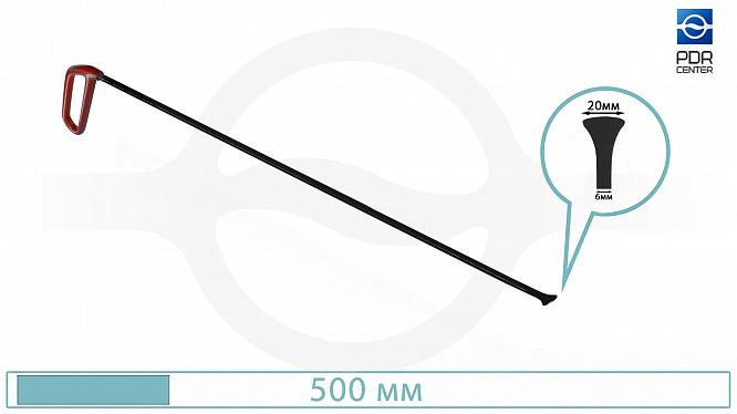 Китовый хвост узкий "Flex Black" 1371011 (500 мм)