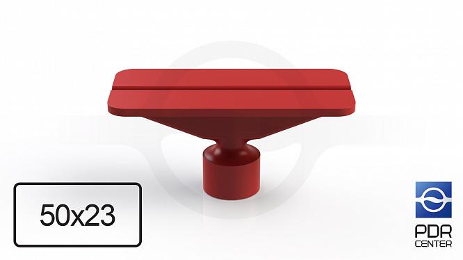 Клеевой грибок NUSSLE GROSS 50х23 mm, красный